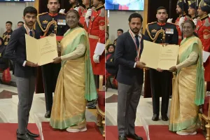 राष्ट्रपति द्रौपदी मुर्मू ने पारंपरिक समारोह में दिए राष्ट्रीय खेल पुरस्कार, पैरा एथलीट रहे आकर्षण का केंद्र
