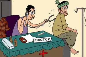 पीलीभीत: मेडिकल स्टोर की आड़ में झोलाछाप कर रहे इलाज...स्वास्थ्य विभाग बना अंजान