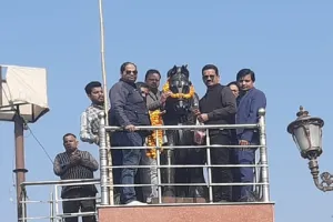 मुरादाबाद : पुण्यतिथि पर याद किए गए महाराणा प्रताप, प्रतिमा पर किया माल्यार्पण 