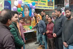 मुरादाबाद : तुम मुझे खून दो, मैं तुम्हें आजादी दूंगा...केक काटकर मनाई नेताजी सुभाषचंद्र बोस की जयंती