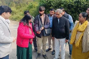 बाघ की दहशत :  Rescue Operation के निरीक्षण में पहुंचे वनमंत्री, बाघ के नए पगचिन्ह को देख दिये यह खास निर्देश