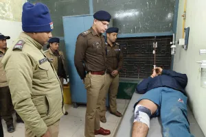 पुलिस मुठभेड़ में दो बदमाशों को लगी गोली