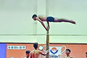 राष्ट्रीय खेलः मध्यप्रदेश ने जीता मलखंभ का स्वर्ण