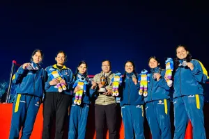 रियल एडवेंचर की महिला राफ्टरों का शानदार प्रदर्शन  