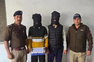 बस चालक पर फायर करने वाले दो आरोपी गिरफ्तार  