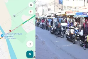Moradabad: रामगंगा पुल बंद होने से लोग परेशान, कम नहीं हो रही दुश्वारी...गूगल पर बंद कराया रामगंगा पुल का रास्ता
