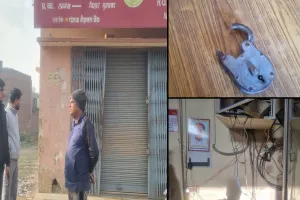 बदायूं : कैमरे और सायरन का तार काटकर बैंक से चोरी का प्रयास