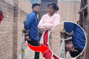 बदायूं: रीलबाज पत्नी का कांड...रील बनाने का झांसा देकर पति को बांधा, फिर कर दी थप्पड़ों की बरसात
