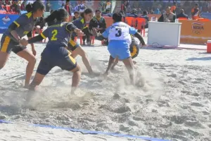 देहरादूनः बीच कबड्डी में उत्तराखंड का शानदार प्रदर्शन   