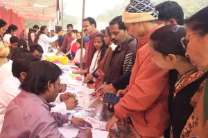 लखीमपुर खीरी: सात हजार से ज्यादा मरीजों का मेडिकल चेकअप, मुफ्त दवा भी दी गई