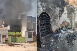 लखीमपुर खीरी: तारपीन तेल पैंकिंग कारखाने में भीषण आग से हड़कंप, किशोर झुलसा