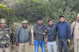 सीतापुर: 25 हजार का इनामी शातिर मुठभेड़ में घायल, गिरफ्तार