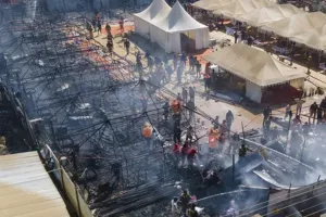 महाकुंभ: कल्पवासी के टेंट में लगी आग, दमकल कर्मियों ने पाया काबू 