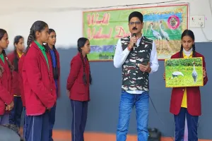 बहराइच: फ्रेंड्स आफ कतर्नियाघाट ने मनाया विश्व नम भूमि दिवस, छात्र- छात्राओं को किया गया जागरूक