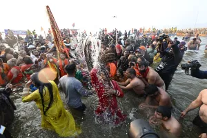 महाकुंभ: मुख्यमंत्री योगी ने बसंत पंचमी पर अमृत स्नान करने वाले साधु-संतों और श्रद्धालुओं को दी बधाई