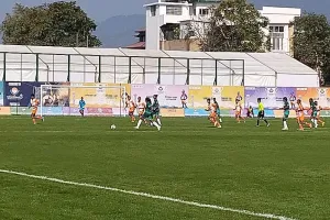 हल्द्वानीः फुटबॉल महिला वर्ग में उड़ीसा व हरियाणा ने जीते मैच 