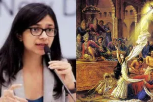 दिल्ली चुनाव के नतीजों के बीच स्वाति मालीवाल का AAP पर कटाक्ष, शेयर की द्रौपदी के ‘चीरहरण’ की तस्वीर