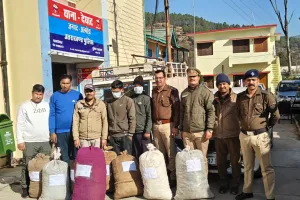 अल्मोड़ा में 140 किलो गांजे के साथ तीन तस्कर गिरफ्तार    