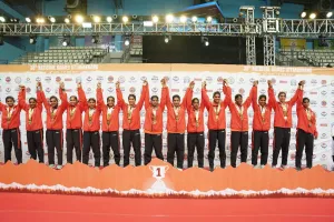 38वें राष्ट्रीय खेल में महाराष्ट्र ने खो-खो में दोनों वर्गों में जीता स्वर्ण पदक