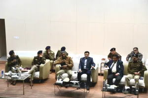 गृह मंत्री की सुरक्षा को लेकर डीजीपी ने किया अफसरों को ब्रीफ