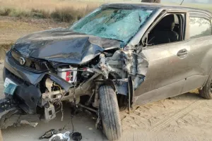 Fatehpur: पिकअप में कार में मारी टक्कर...एक की मौत व आधा दर्जन घायल, हरियाणा से प्रयागराज जा रही थी