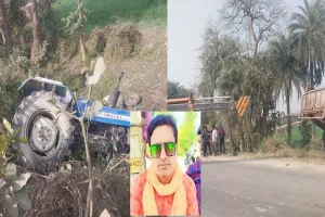 रामपुर : डंपर ने ट्रैक्टर-ट्रॉली को मारी टक्कर, चालक की मौत...गुस्साए लोगों ने किया पथराव 