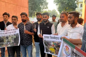 समाजवादी छात्र सभा ने महाकुंभ के मृतकों को दी श्रद्धांजलि