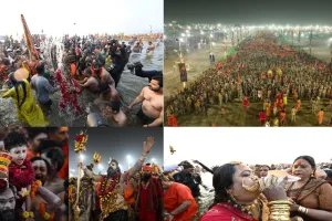 महाकुम्भ: त्रिवेणी तट पर उमड़ा जनसैलाब, नागा साधु बने आकर्षण का केंद्र, देखें मनमोहक तस्वीरें 