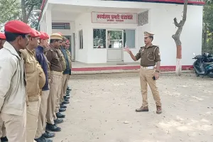 बहराइच पुलिस का एक्शन प्लान, शहर को जाम से निजात दिलाएंगे यह खास जवान 