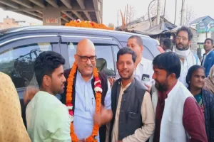 Milkipur By-election 2025 : वैवाहिक समारोह में शामिल होने आए कांग्रेस प्रदेश अध्यक्ष, बोले- दुबारा कराया जाए मिल्कीपुर उप चुनाव