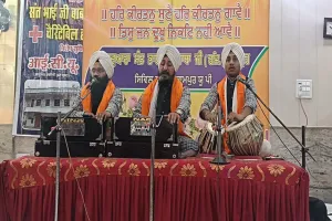 रामपुर: गुरुद्वारा संत भाई जी बाबा में सजा दरबार, शबद कीर्तन से संगत निहाल