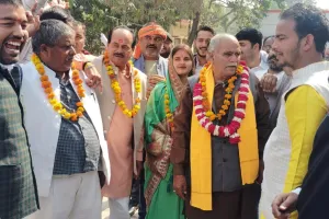 पूजा त्रिवेदी डीडीसी तो रामकुमारी बनीं प्रधान : निर्विरोध जीतने वालों को भी मिला प्रमाणपत्र