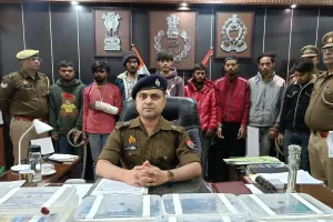 बरेली: दिल्ली से आकर बनाया गैंग...लूट की तैयारी कर रहे थे लेकिन मुठभेड़ पकड़े गए आठों बदमाश