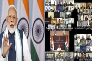 पीएम मोदी ने उद्योग जगत से की अपील- 'मात्र मूकदर्शक' न बनें,  वैश्विक आपूर्ति शृंखला में उपलब्ध अवसरों का लाभ उठाएं
