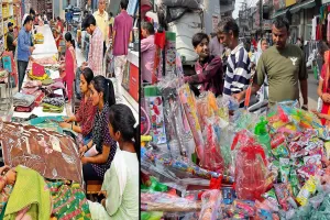 Bareilly: होली पर बाजार गुलजार...तीन सौ करोड़ से अधिक के कारोबार का अनुमान