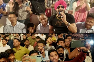 पीलीभीत:  चन्नी मस्ताना ने बिखेरा सुरों का जादू, झूम उठे दर्शक