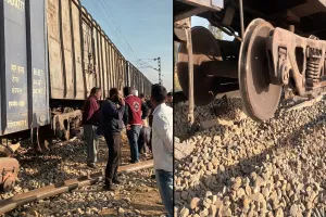 Bareilly: आंवला में मालगाड़ी के चार वैगन पटरी से उतरे...बिशारतगंज से इफको जाने वाली लाइन पर हादसा