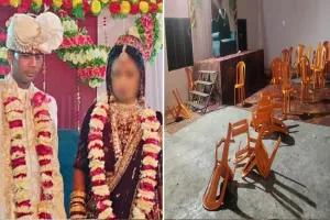 रामपुर : कार नहीं मिलने पर दूल्हे ने मंच पर दुल्हन के जड़ा थप्पड़, जमकर चलीं कुर्सिंयां