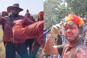 Bareilly: SSP अनुराग आर्य का जबरदस्त डांस, ‘तेरी आंख्या का यो काजल’ पर झूमे अफसर