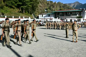 एसएसपी ने परेड से जांची पुलिसकर्मियों की शारीरिक दक्षता