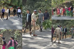 वनाग्नि से निपटने के वन विभाग ने चलाया कंट्रोल बर्निंग अभियान 