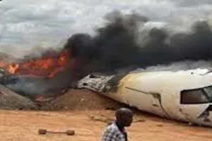 सोमालिया में मालवाहक विमान दुर्घटना में 5 लोगों की मौत