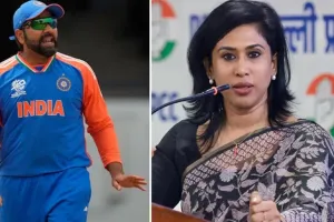 कांग्रेस ने क्रिकेटर रोहित शर्मा को लेकर पार्टी प्रवक्ता शमा की टिप्पणी से किया किनारा, सोशल मीडिया से पोस्ट हटाने की दी हिदायत 