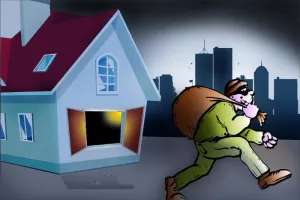 दिल्ली गया था परिवार, घर खंगाल कर चोर हुए फरार  