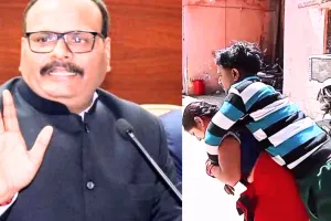 रायबरेली: अस्पताल में पीठ पर पति को लादकर ले गई पिंकी, डिप्टी सीएम ने मांगी रिपोर्ट 