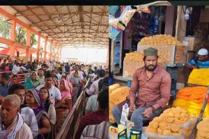 UP News: नवरात्रि पर मंदिरों में भारी भीड़, ईद के त्योहार से बाजारों में रौनक 