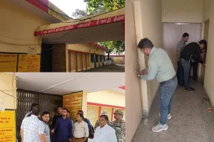 मुरादाबाद : नगर निगम की टीम ने सरकारी कार्यालयों को किया सील, दबाए बैठे हैं करोड़ों रुपये 