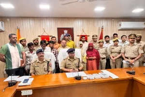 अमरोहा : भाजपा नेता की शिक्षिका पत्नी को लूटने वाले 6 आरोपी पकड़े, जेवर और नगदी बरामद