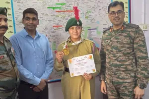 Lucknow University की प्रियांशी ने खेलो इंडिया में जीता गोल्ड