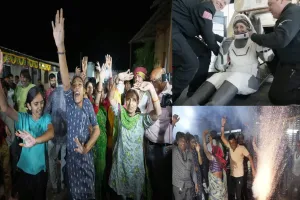 Gujarat: सुनीता विलियम्स की वापसी पर उनके पैतृक गांव में जश्न, लगे हर-हर महादेव के जयकारे, मंदिर में जलाई गई अखंड  ज्योति